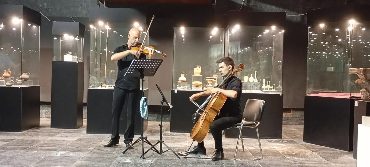 📸Photos from last night's extraordinary chamber concert "Violin and cello duo with premiere performances of two pieces...